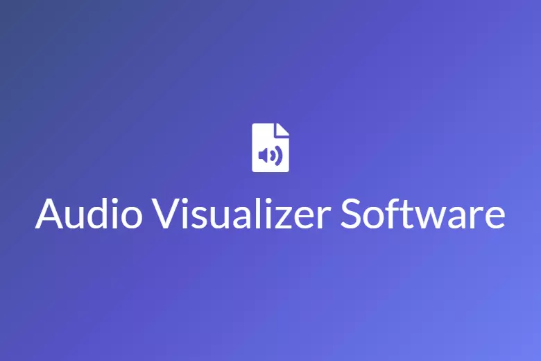 Audio Visualizer Software