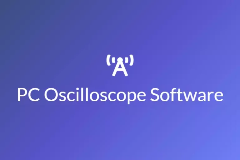 PC Oscilloscope Software