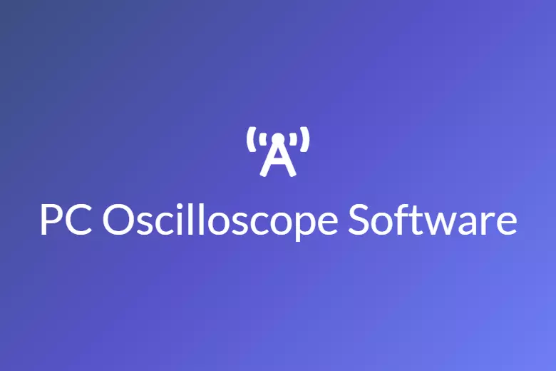 PC Oscilloscope Software