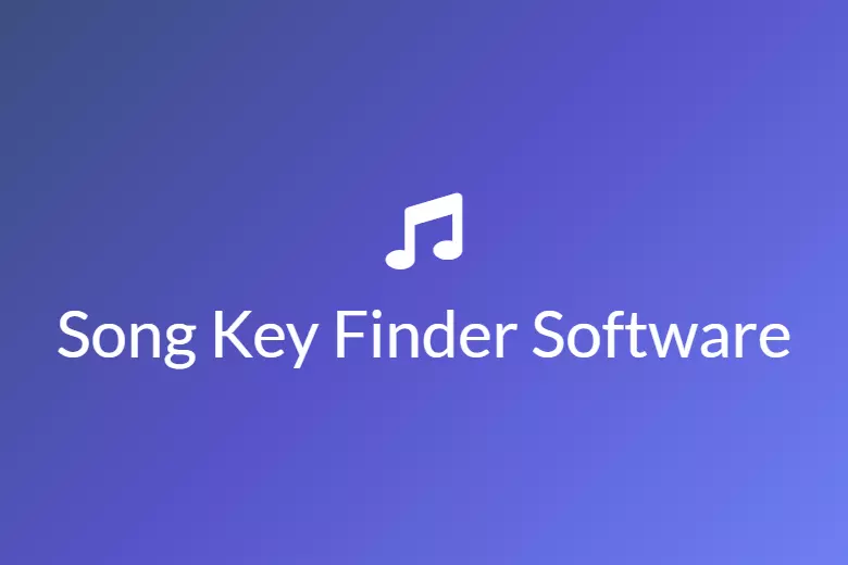 Song Key Finder Software