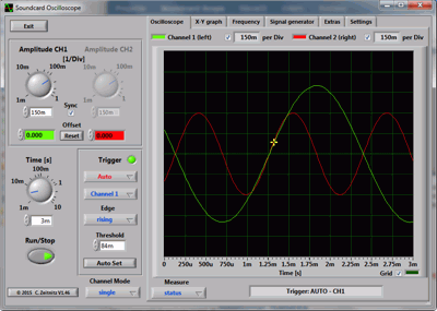 Soundcard Oscilloscope