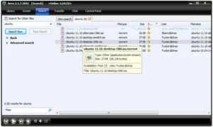 Ares Galaxy P2P file sharing software