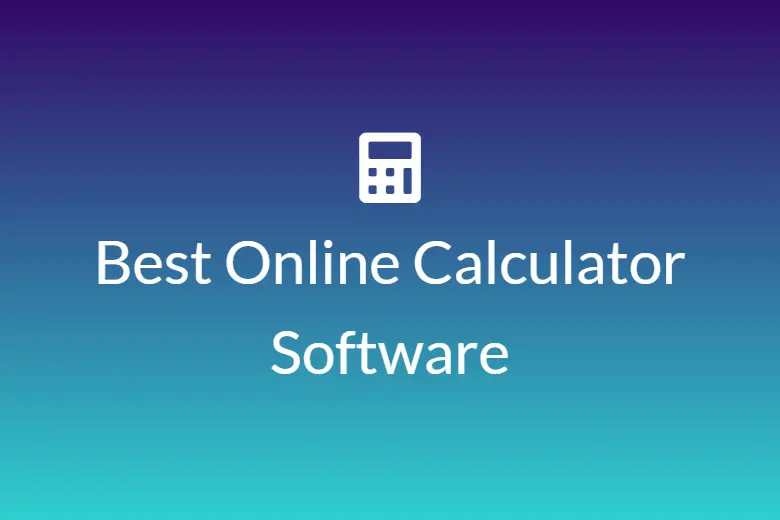 Best Online Calculator Software