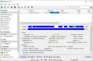 Bittorrent P2P file sharing software