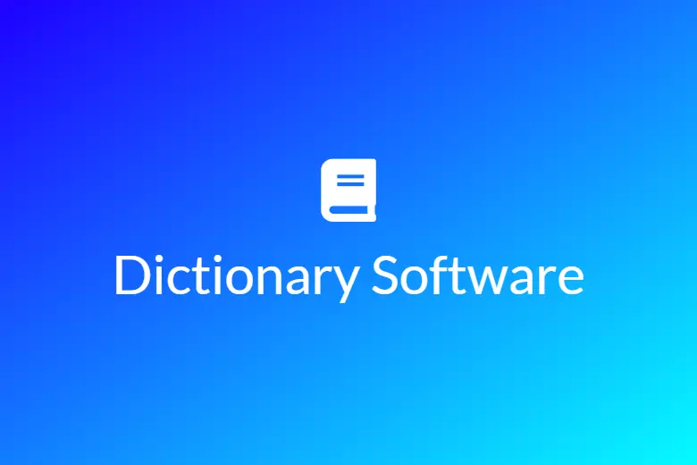 Dictionary Software