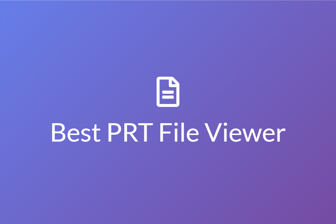 Best-PRT-File-Viewer